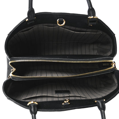 Louis Vuitton Empreinte Montaigne MM Black 5 of 10