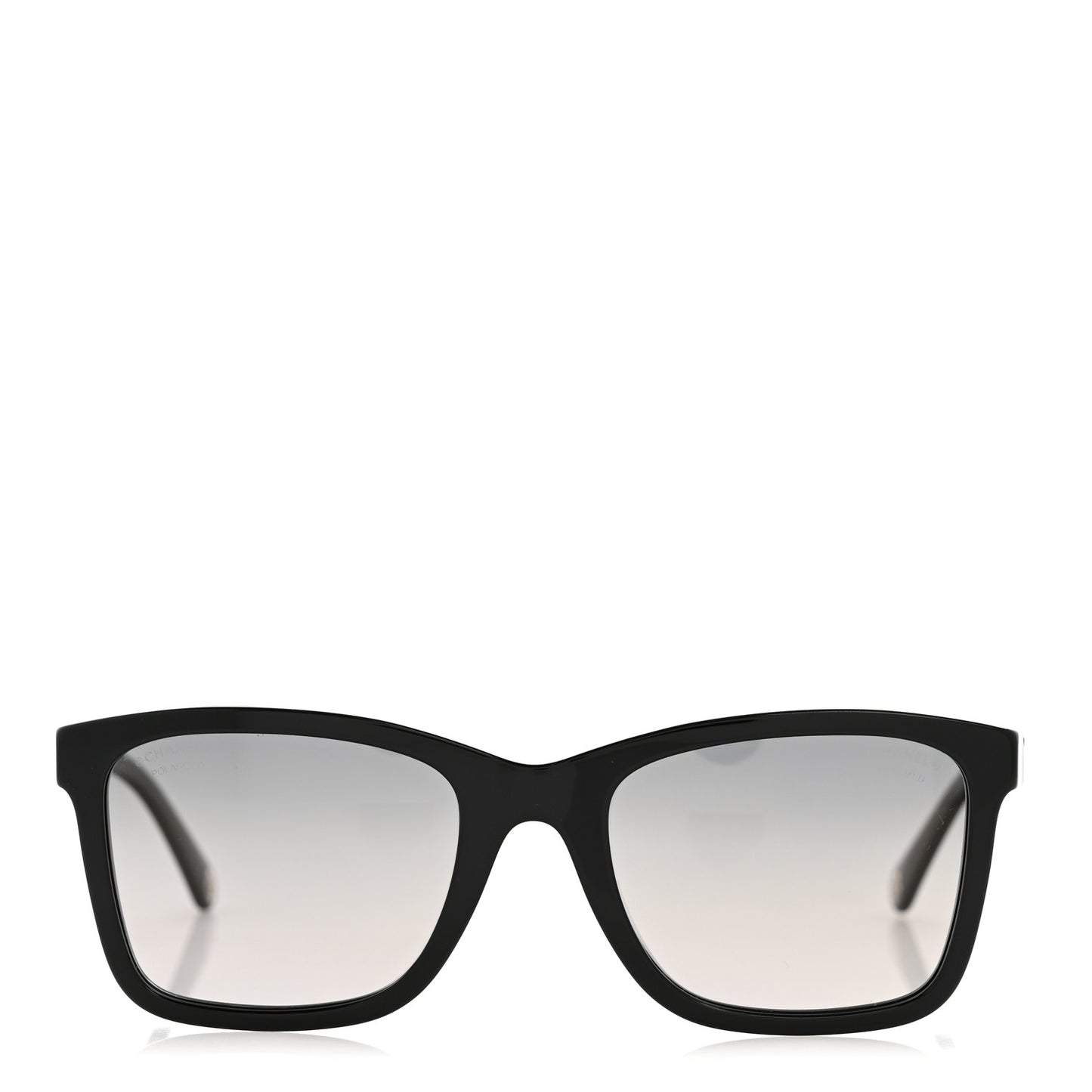 Acetate CC Rectangle Sunglasses 5551-U Black