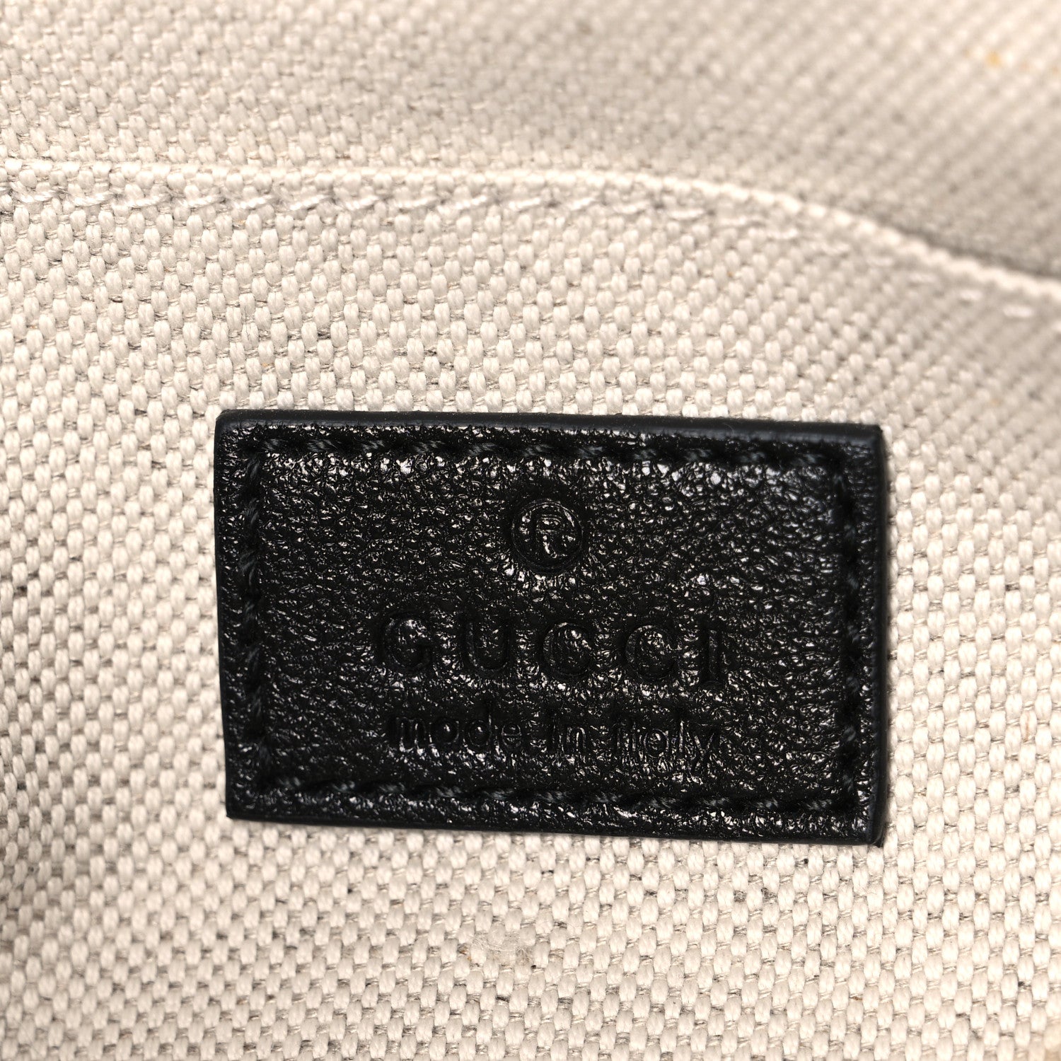 Gucci Sakai Be Green Calfskin Diagonal Stitched Small Blondie Shoulder Bag Black 6 of 10