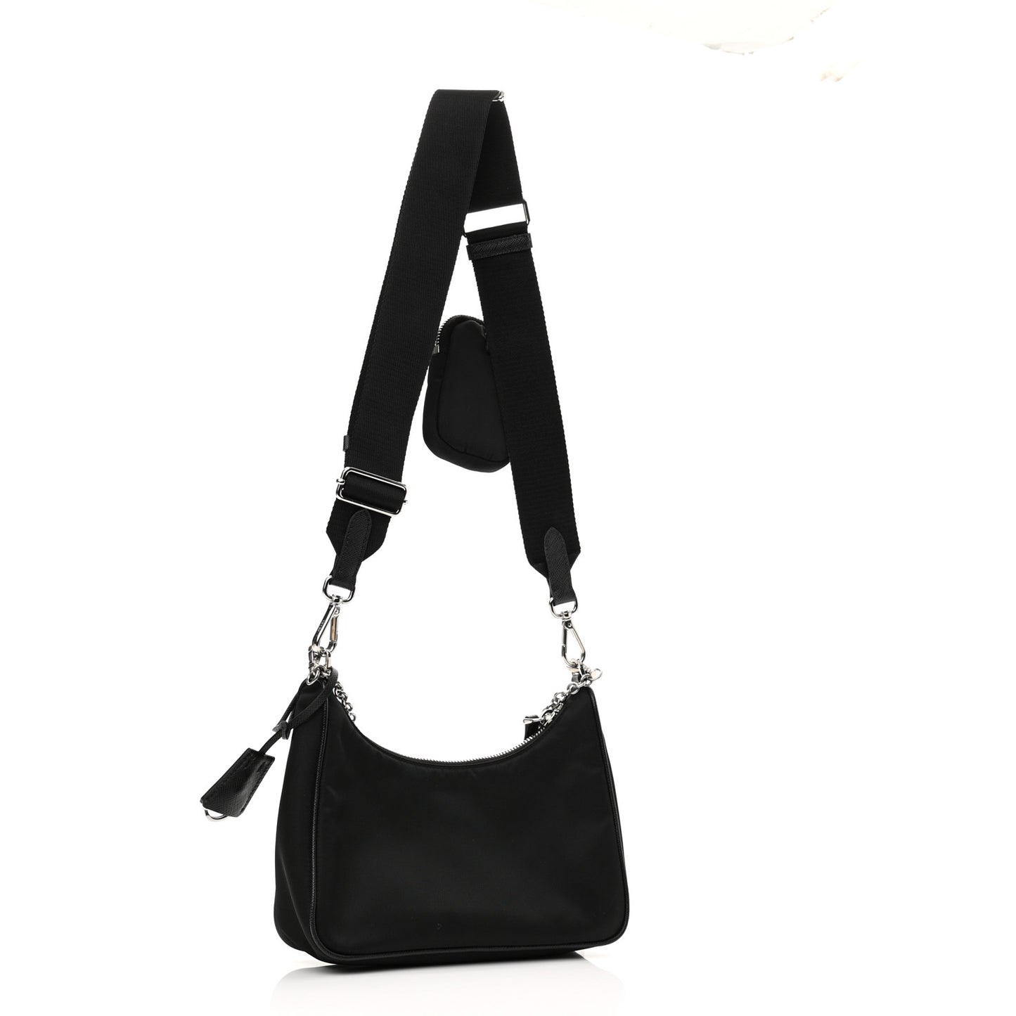 Nylon Re-Edition 2005 Shoulder Bag Black