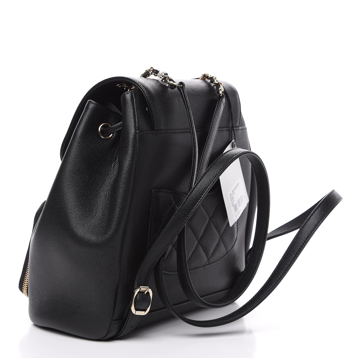 Chanel Caviar Quilted Business Affinity Backpack Black 2 of 10