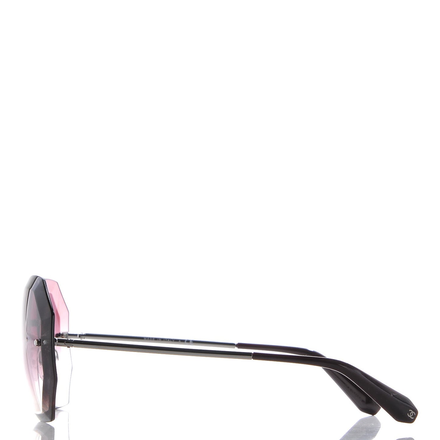 Metal Spring Round Sunglasses 4220 Pink