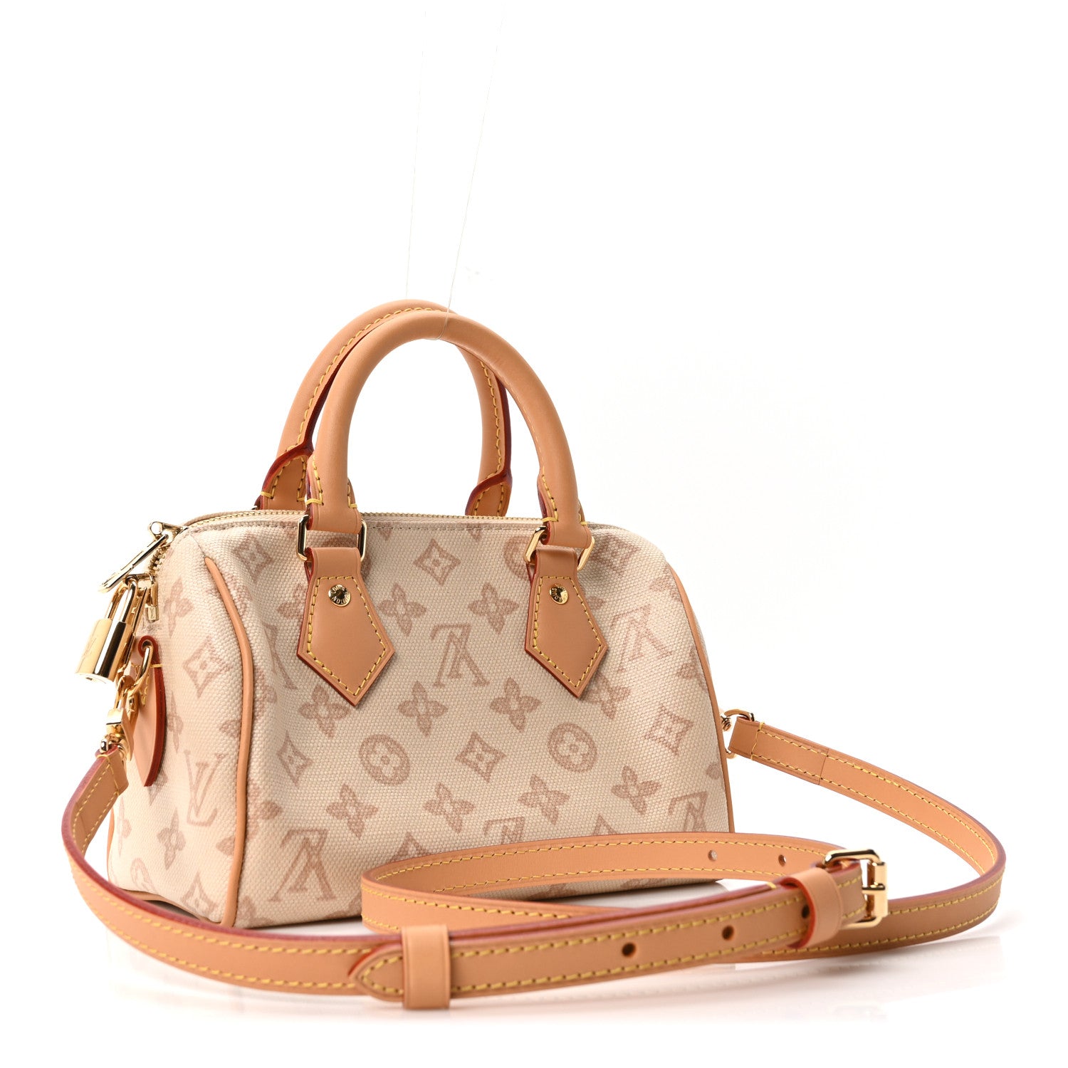 Louis Vuitton Monogram Origine Lin Speedy Bandouliere 20 Linen 3 of 9