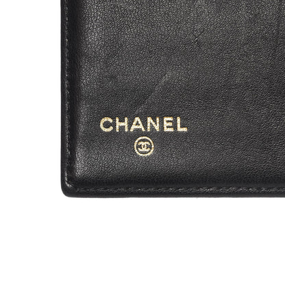 Chanel Caviar Timeless CC Yen Wallet Black 6 of 13