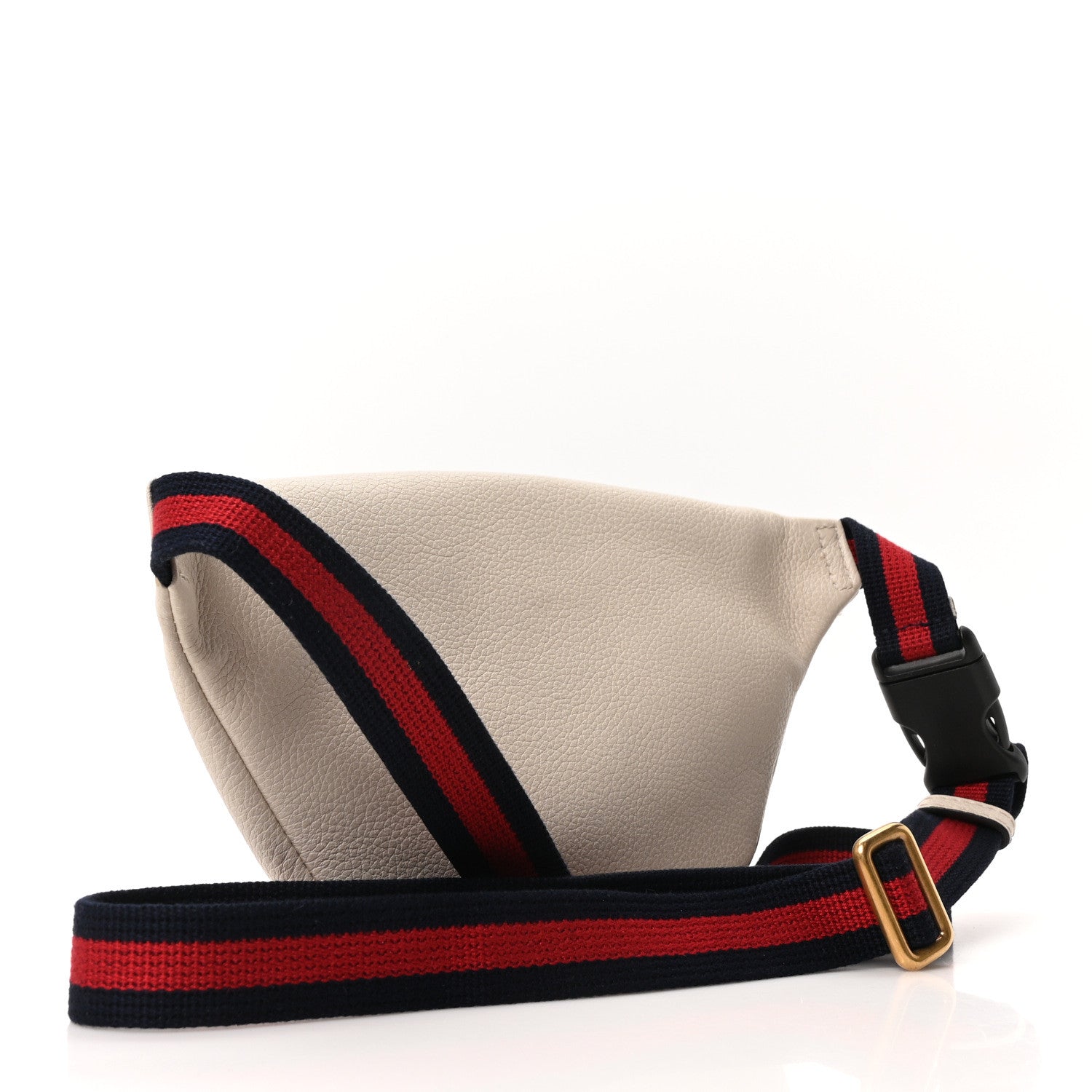 Gucci Grained Calfskin Small Logo Belt Bag White 3 of 10