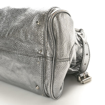 Chloe Metallic Calfskin Medium Paddington Satchel Argent 10 of 13