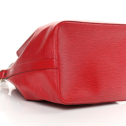 Louis Vuitton Epi Petit Noe Castillan Red 9 of 15