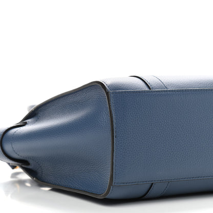 Mulberry Small Classic Grain Mini Zipped Bayswater Pale Navy 7 of 8