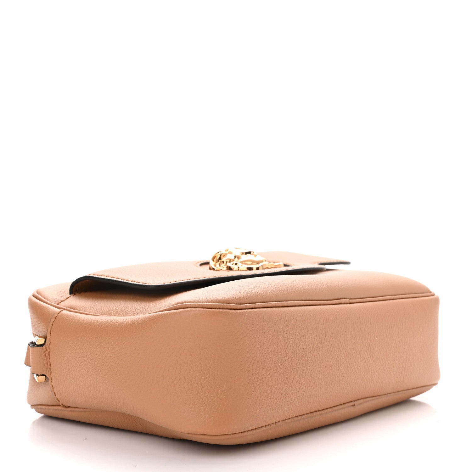 Versace Grained Calfskin Medusa Camera Bag Brown 4 of 9