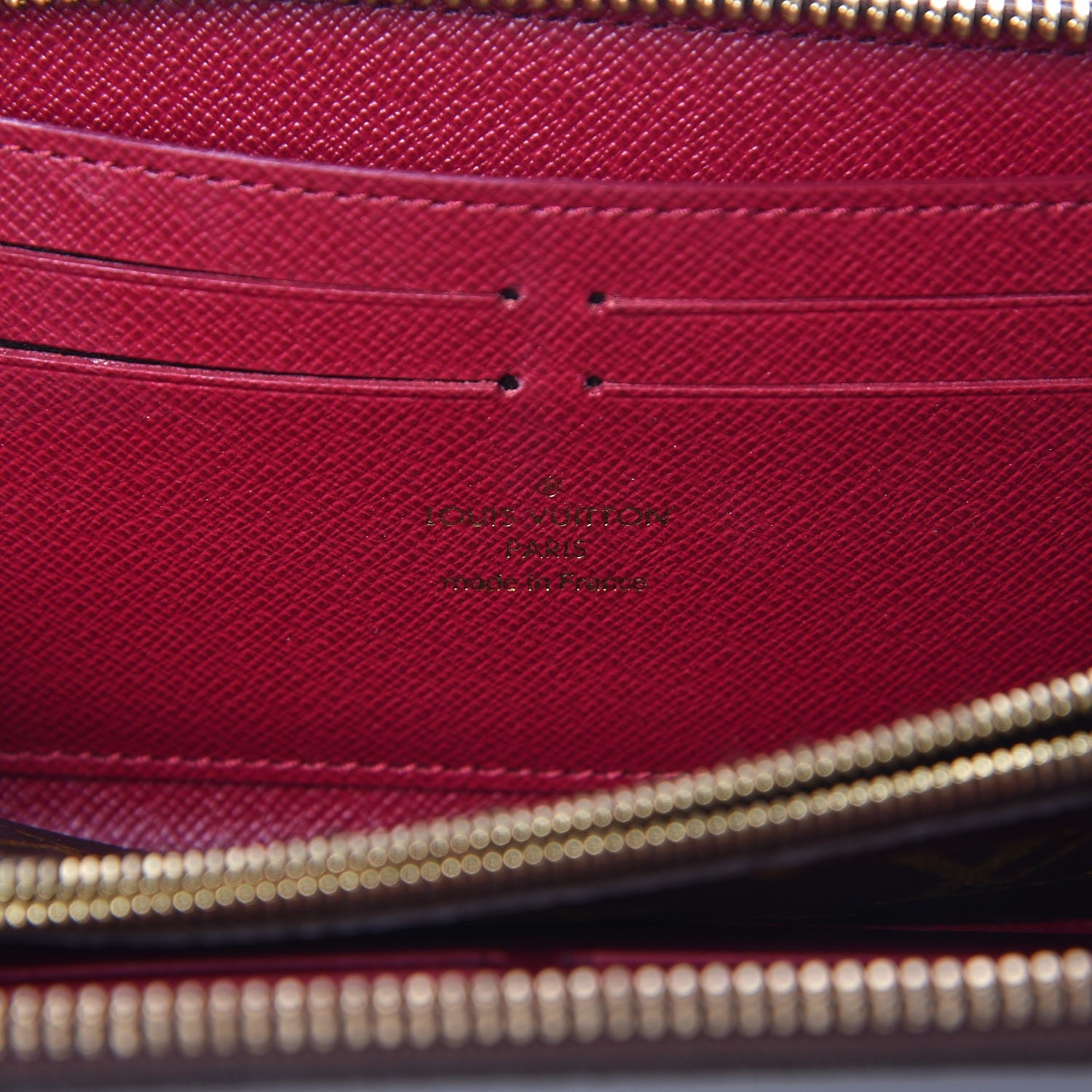 Louis Vuitton Monogram Clemence Wallet Fuchsia 6 of 10