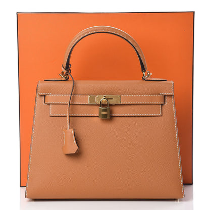 Hermes Epsom Kelly Sellier 28 Toffee 37 of 37