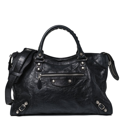 Balenciaga Agneau Giant 12 Silver Hardware City Black 1 of 12