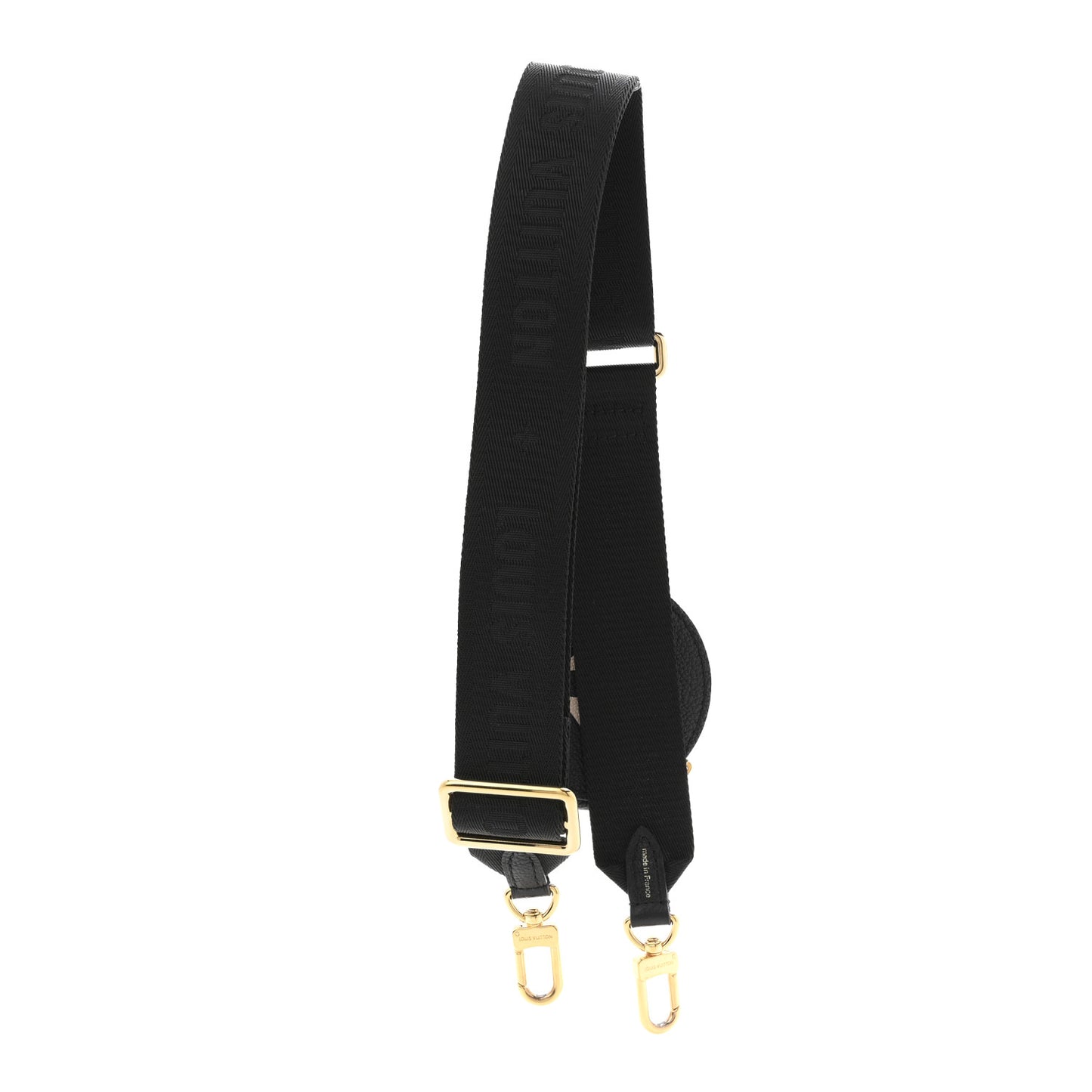 Nylon Empreinte Monogram Giant Bandouliere Strap with Coin Purse Black Beige
