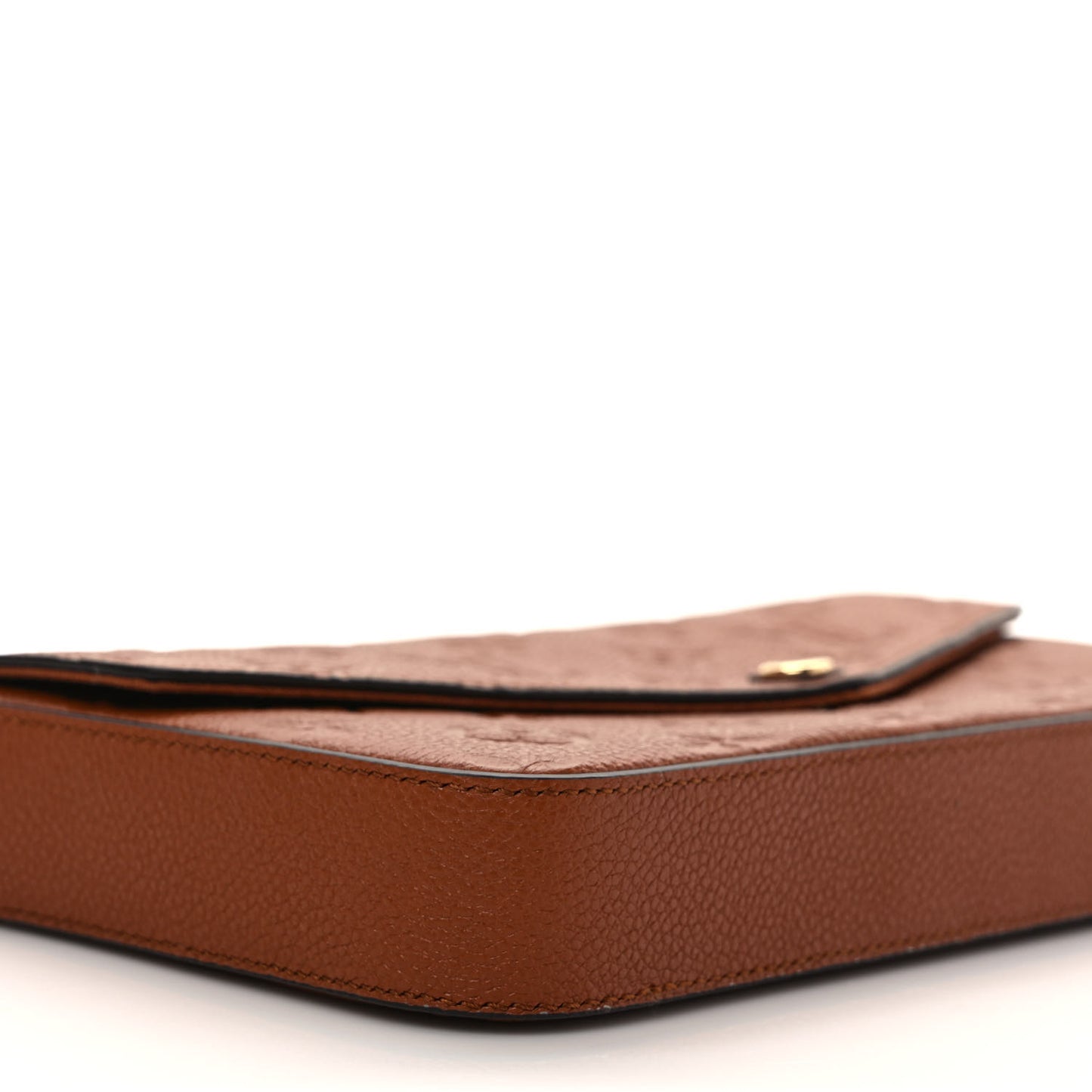 Empreinte Pochette Felicie Chain Wallet Cognac