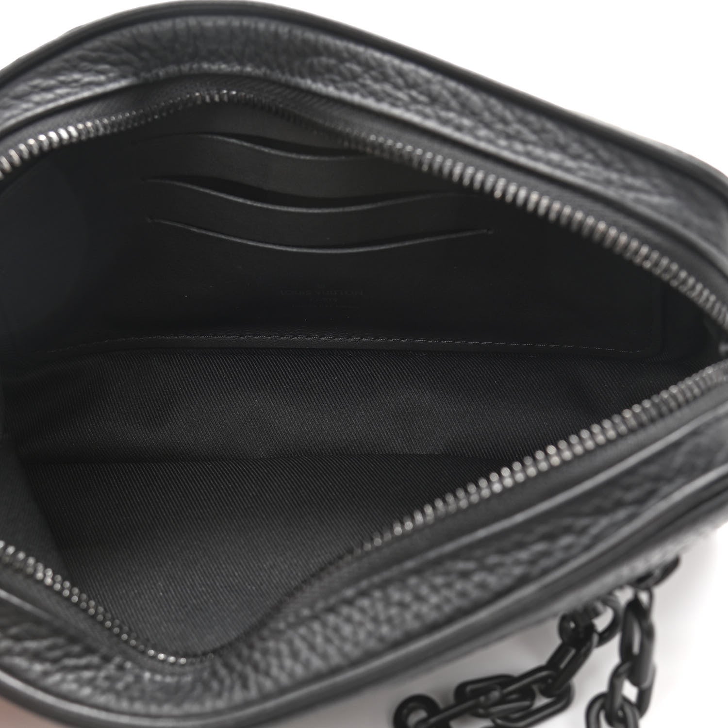 Louis Vuitton Taurillon Monogram Pochette Volga Black 5 of 10