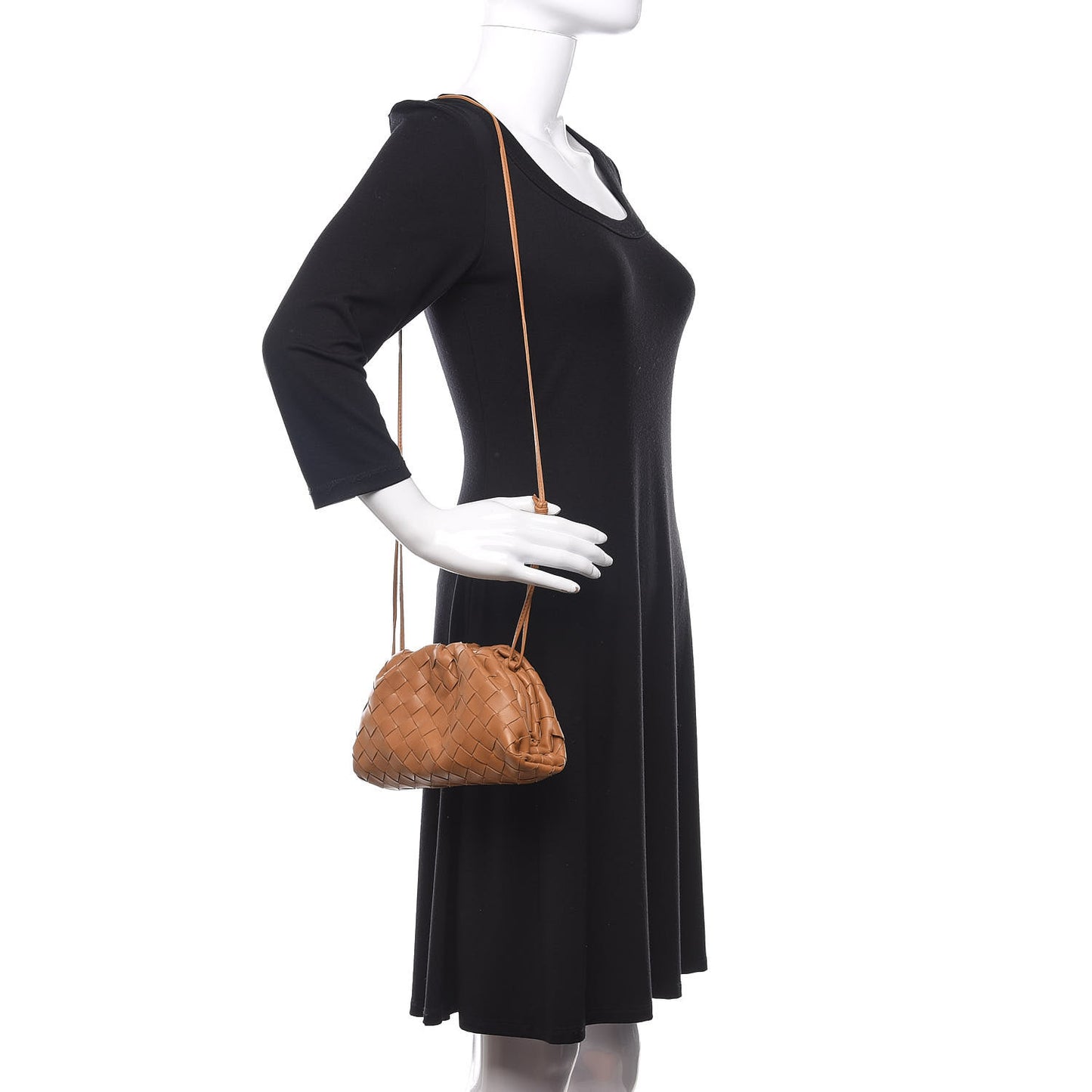 Nappa Intrecciato The Mini Pouch Carmel