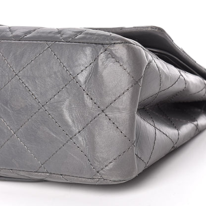 Chanel Aged Calfskin Quilted 2.55 Reissue 227 Flap Grey 7 of 23