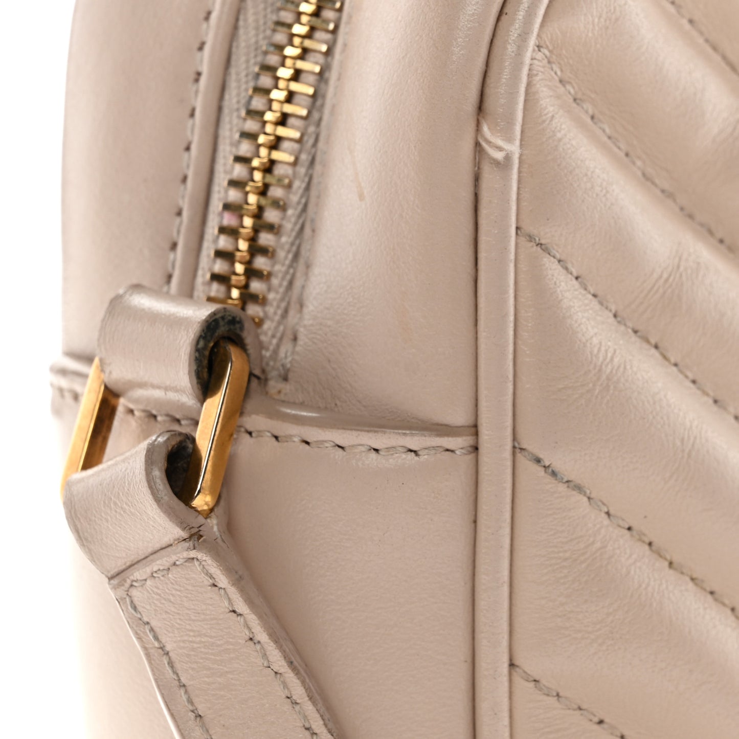 Calfskin Matelasse Monogram Lou Camera Bag Light Pink