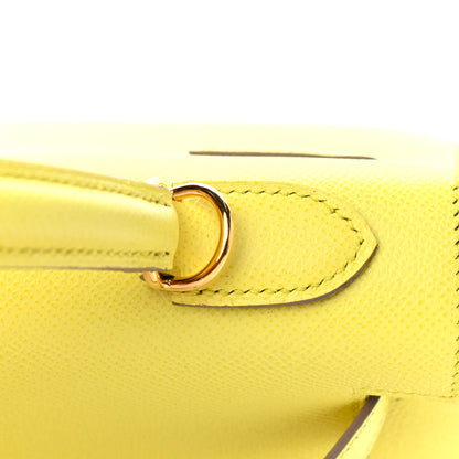Hermes Epsom Kelly Sellier 32 Soufre 8 of 37