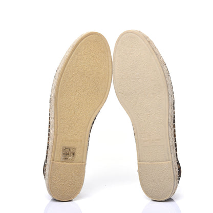 Saint Laurent Suede Leopard Print Espadrilles 39.5 5 of 9