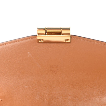 MCM Visetos Large Patricia Wallet On Chain Cognac 10 of 11
