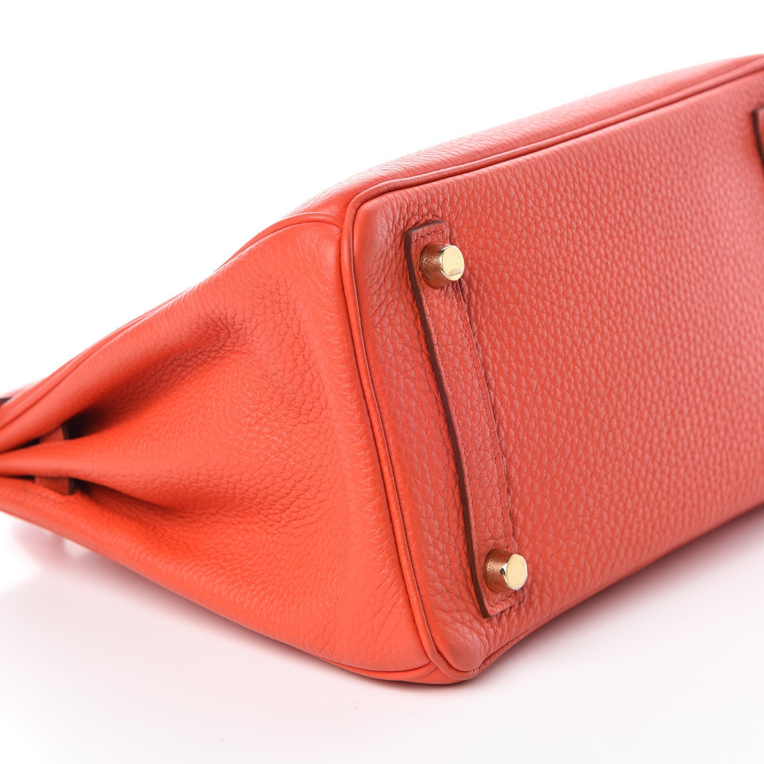 Hermes Togo Birkin 25 Rouge Tomate 28 of 37
