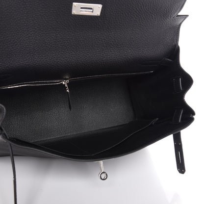 Hermes Togo Kelly Retourne 32 Black 6 of 31