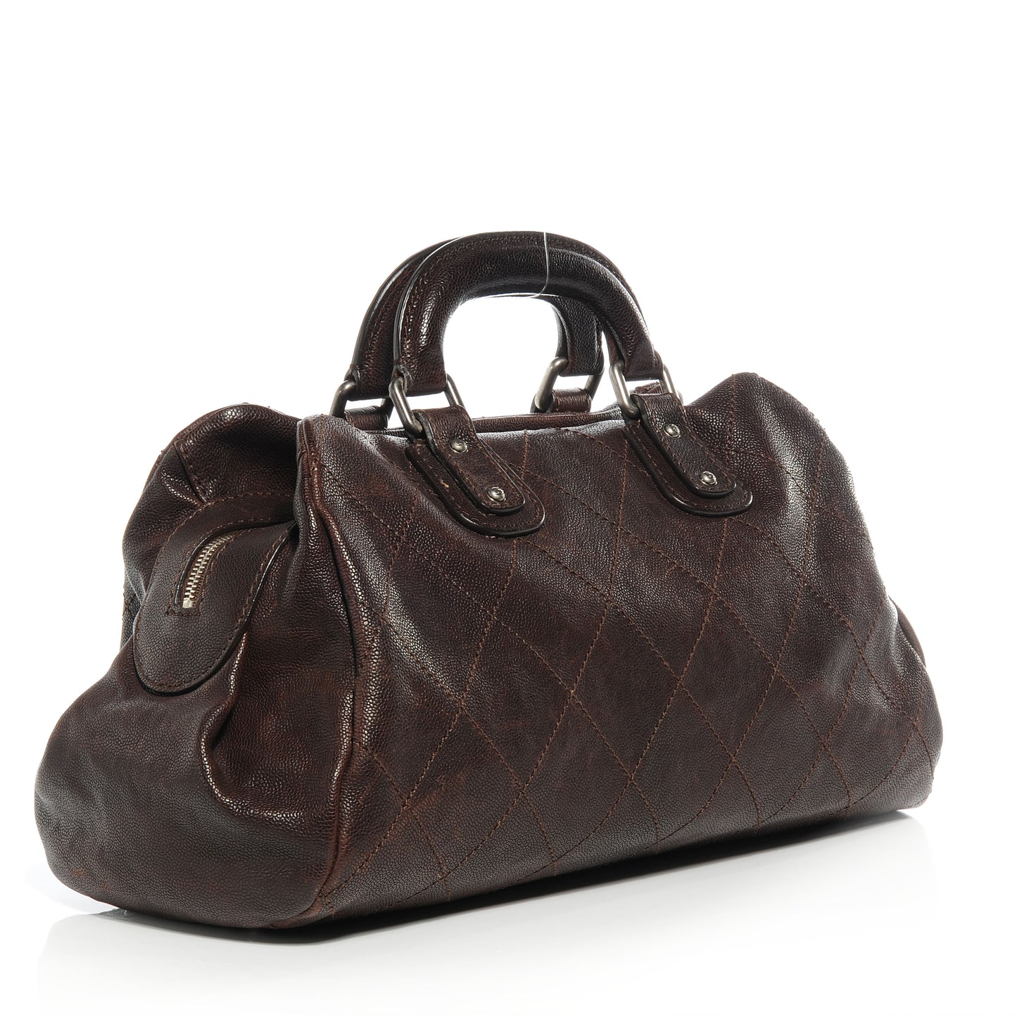 Caviar Large Outdoor Ligne Doctor Bag Brown