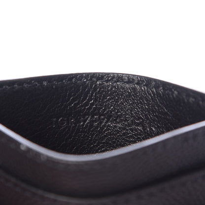 Saint Laurent Grain De Poudre Card Case Black 7 of 8