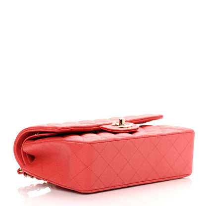 Chanel Caviar Quilted Small Double Flap Red 4 of 11
