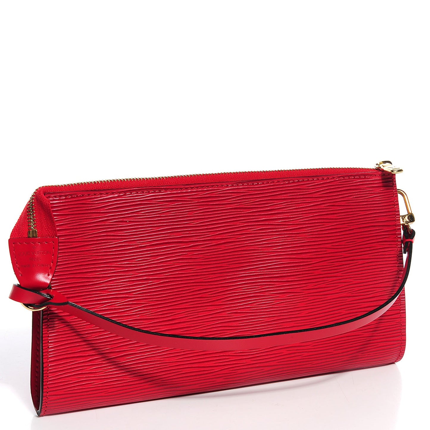 Epi Pochette Accessories 24 Castillan Red