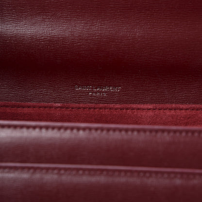 Saint Laurent Calfskin Medium Bellechasse Satchel Palissandre 7 of 10