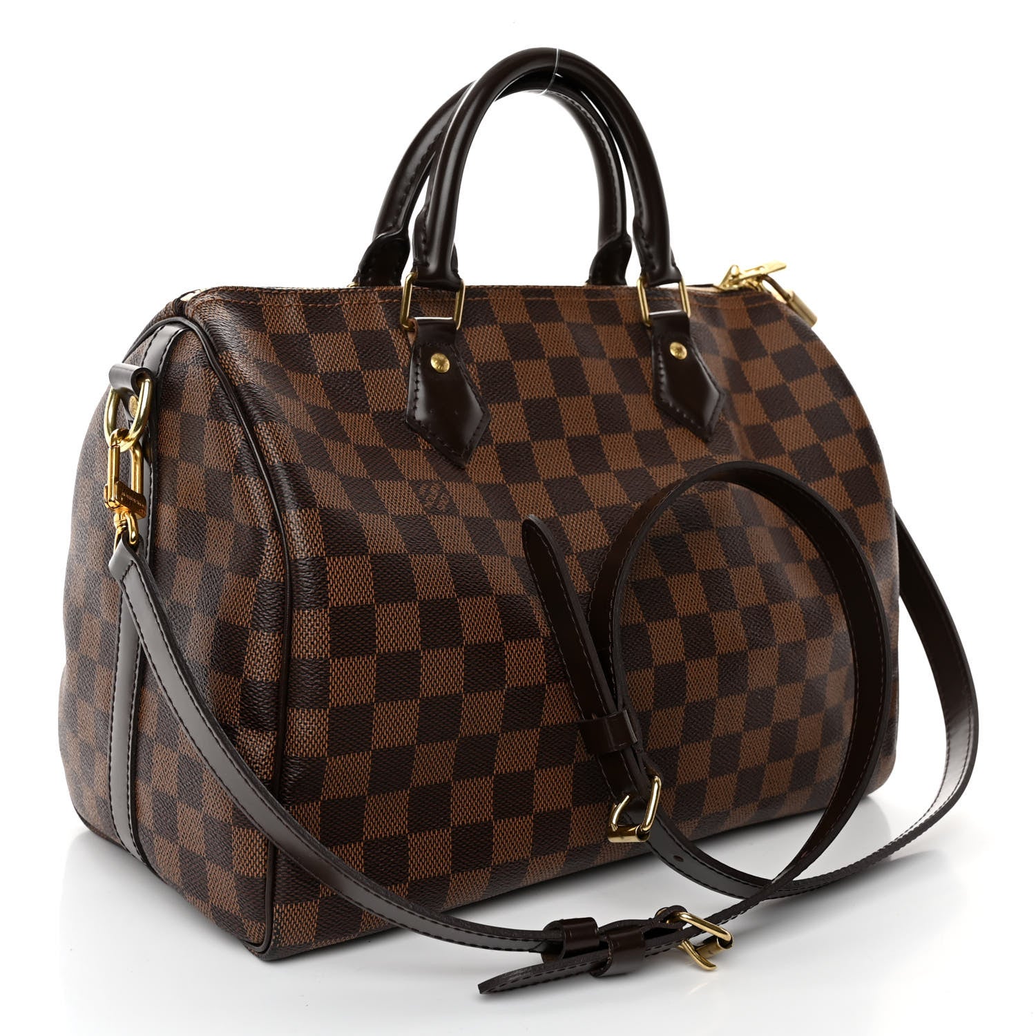 Louis Vuitton Damier Ebene Speedy Bandouliere 30 3 of 10