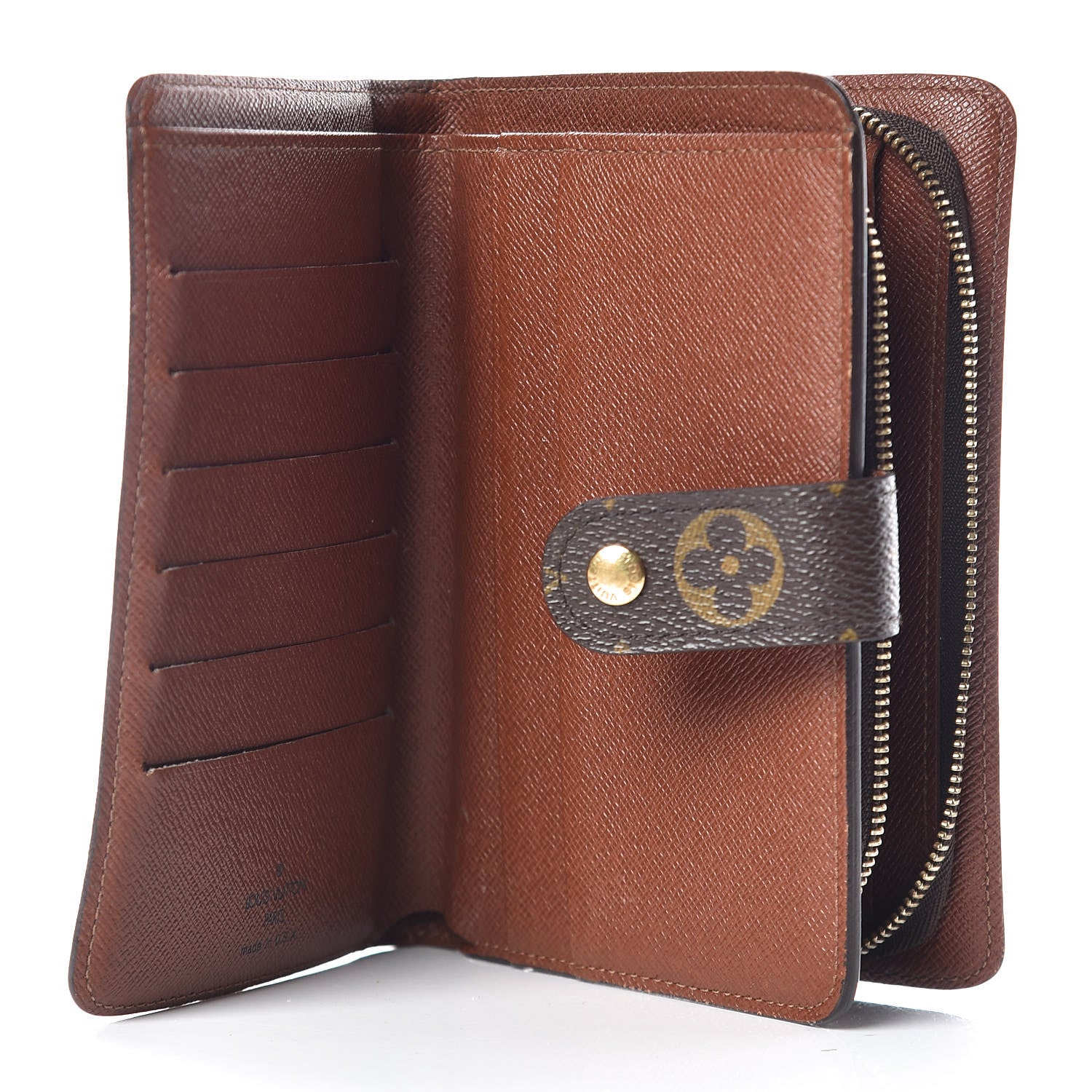 Louis Vuitton Monogram Zipped Papers Wallet 8 of 8