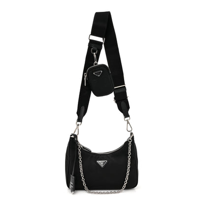 Prada Nylon Re-Edition 2005 Shoulder Bag Black 1 of 18