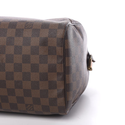 Louis Vuitton Damier Ebene Speedy 30 9 of 12