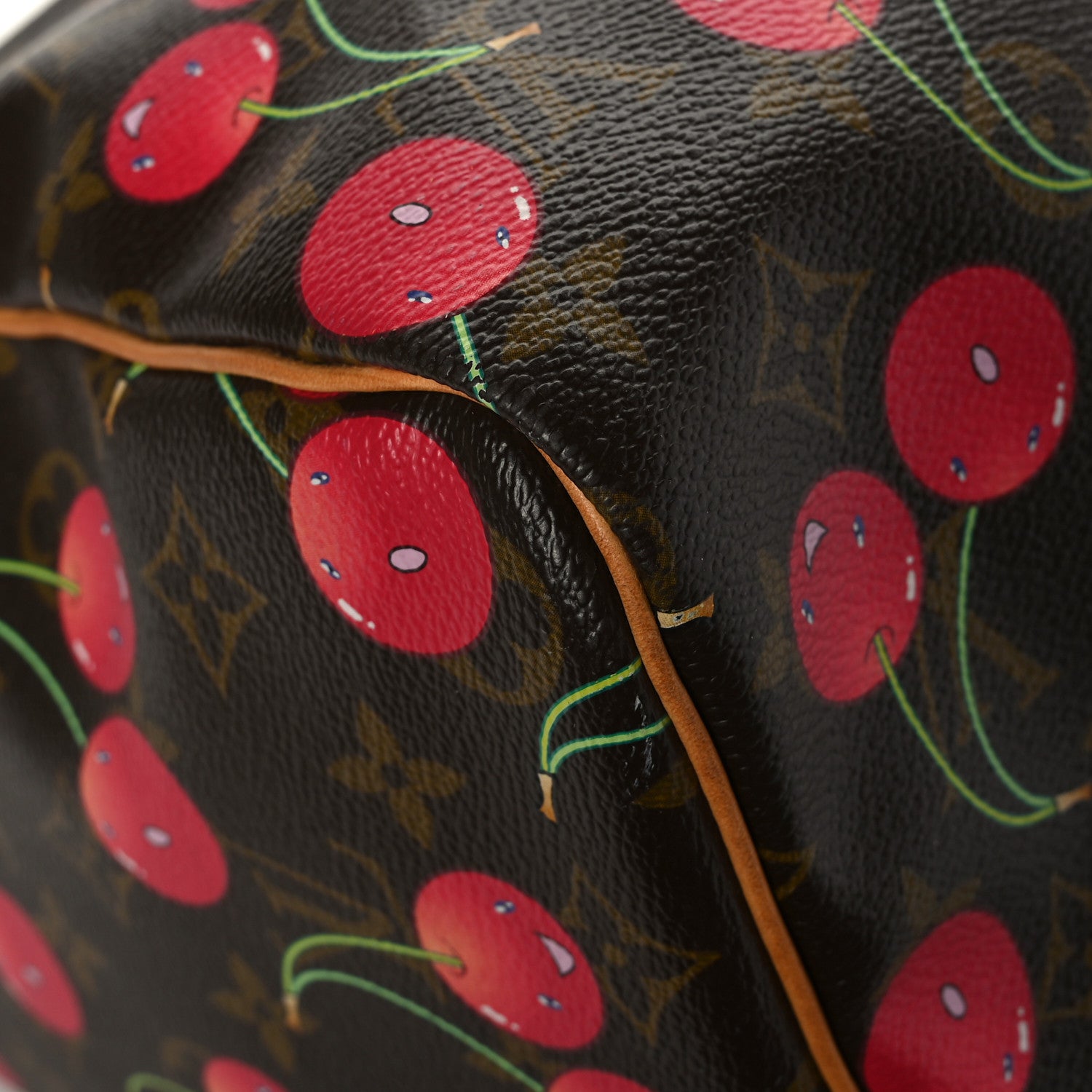 Louis Vuitton Monogram Cerises Keepall 45 18 of 21