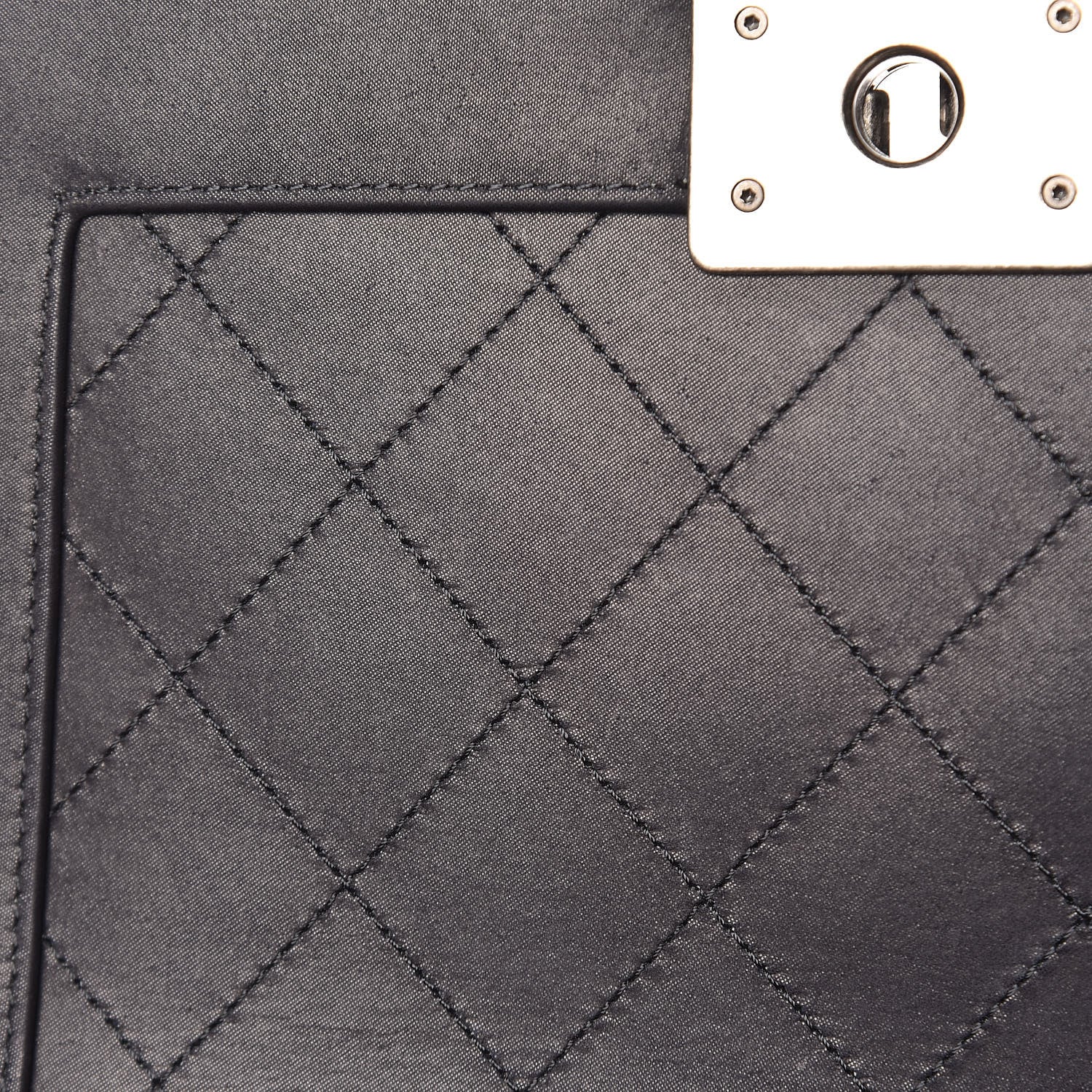 Chanel Shearling Iridescent Calfskin Medium Boy Flap Navy 15 of 15