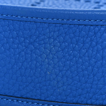 Hermes Taurillon Clemence Evelyne TPM Bleu Hydra 10 of 11