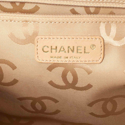 Chanel Leather CC Bowler Red 4 of 8