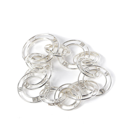 Tiffany Sterling Silver Atlas Link Bracelet 3 of 6