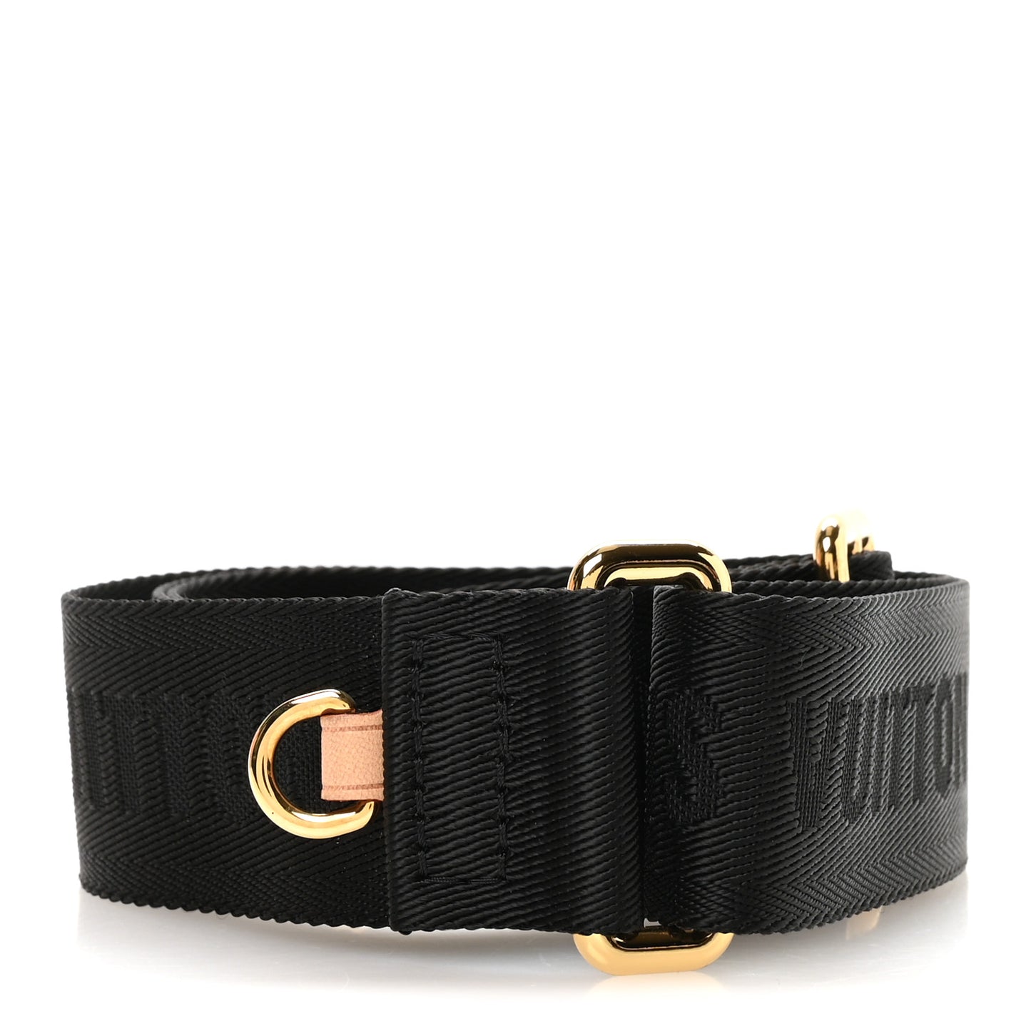 Nylon Multi Pochette Accessories Bandouliere Shoulder Strap Black