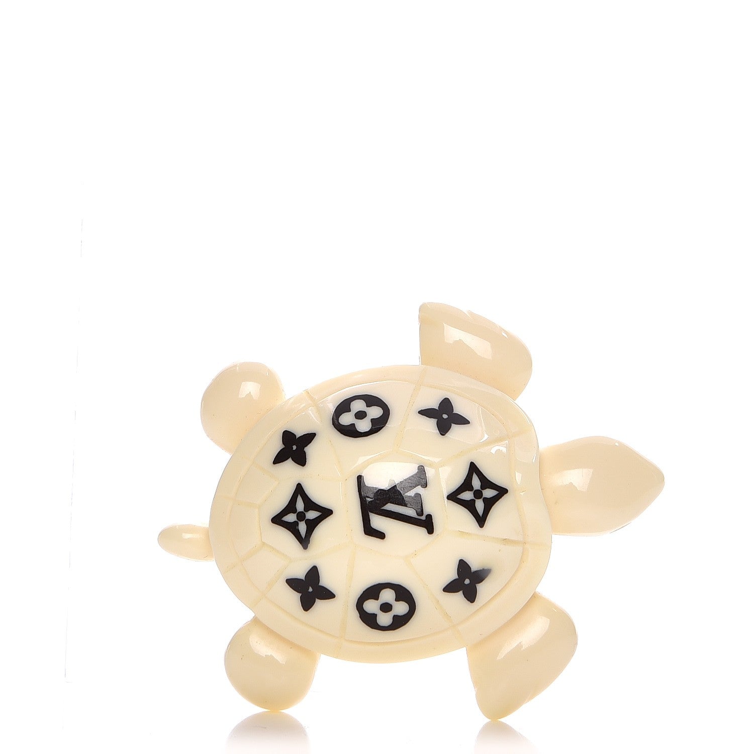 Louis Vuitton Monogram Nonours Teddy Bear Tortoise Pin Brooch Set 7 of 9