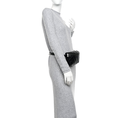Chanel Calfskin Quilted Waist Belt Bag Black 2 of 10