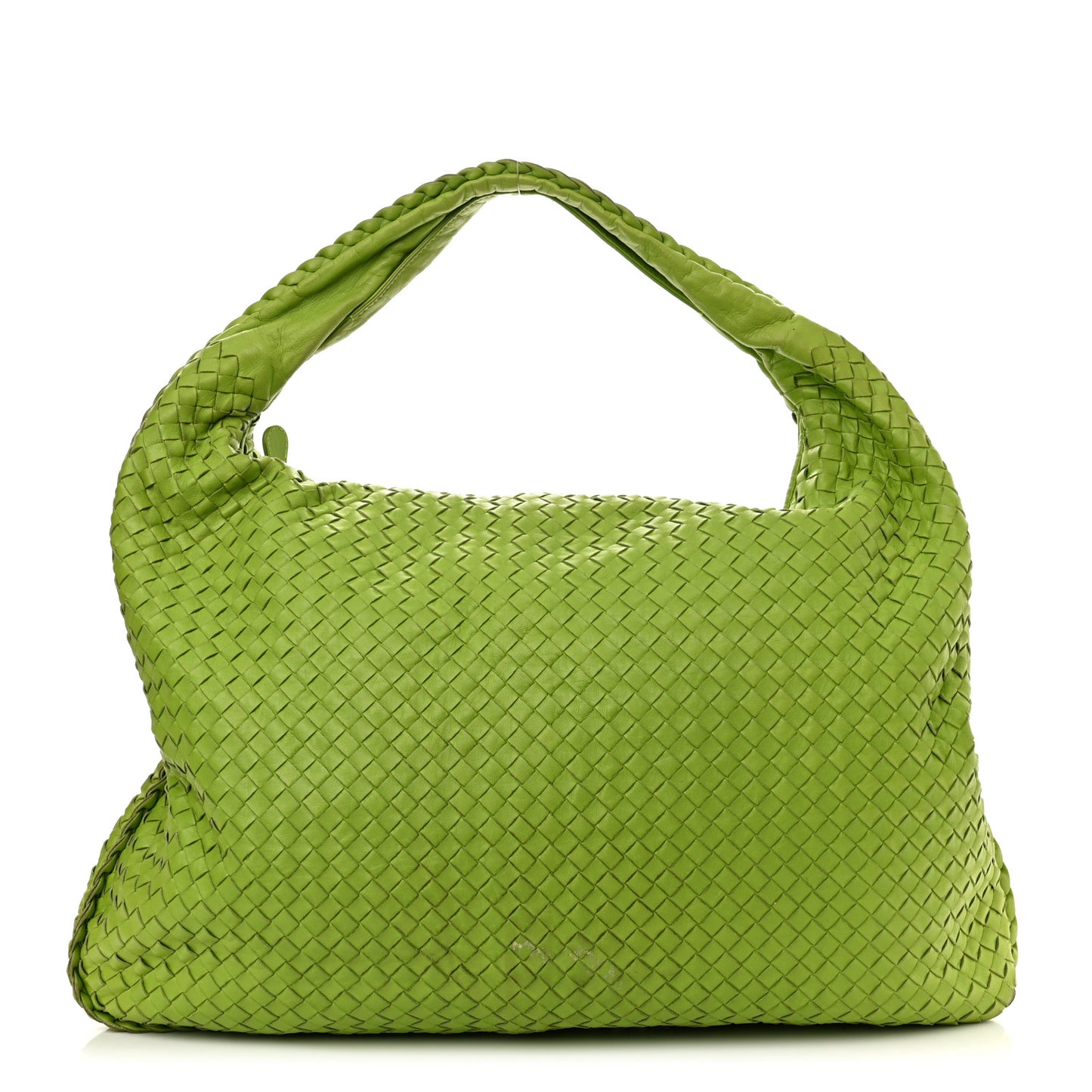 Nappa Intrecciato Maxi Veneta Hobo Mela