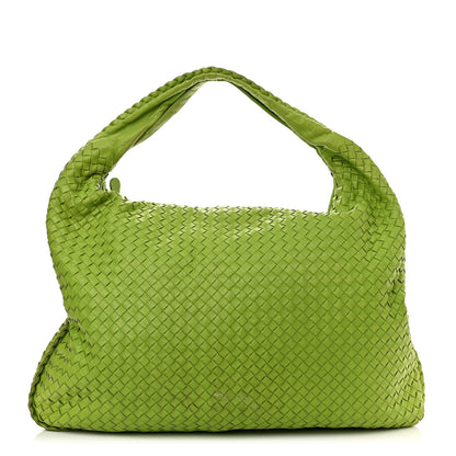 Bottega Veneta Nappa Intrecciato Maxi Veneta Hobo Mela 1 of 12
