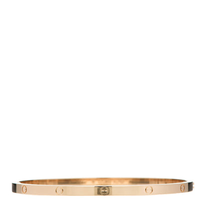 Cartier 18K Yellow Gold Small LOVE Bracelet 19 1 of 5