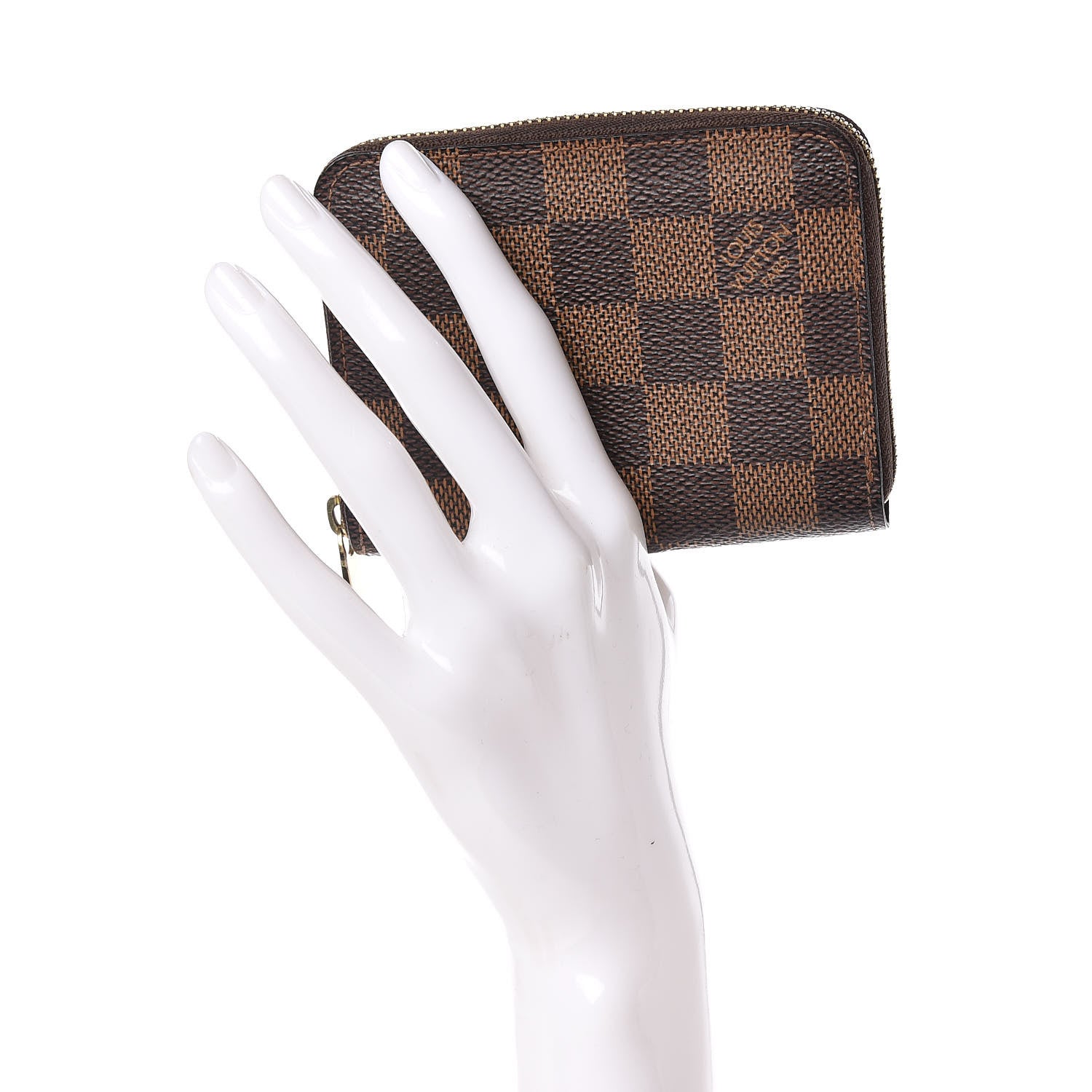 Louis Vuitton Damier Ebene Zippy Coin Purse 2 of 6
