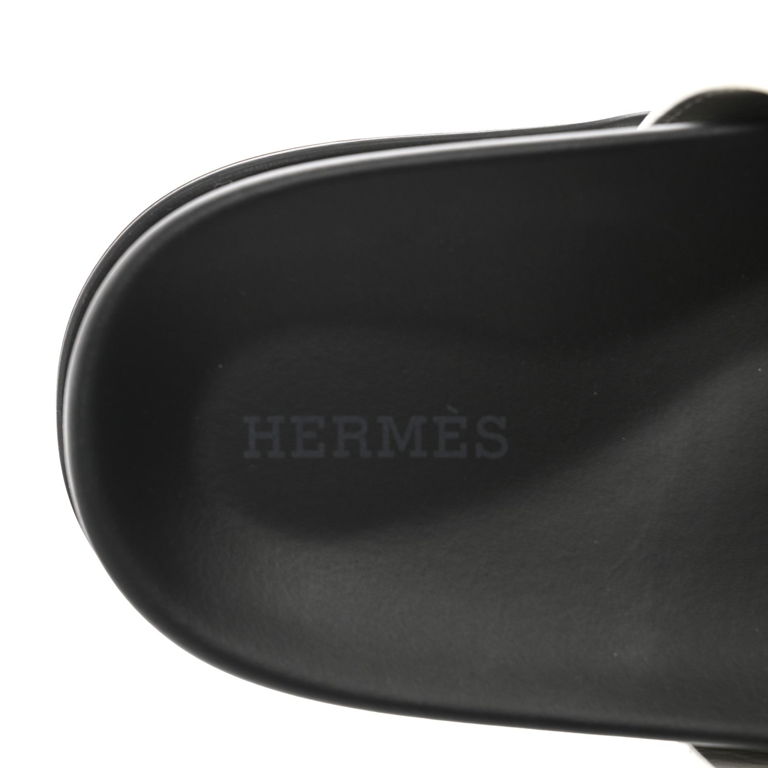 Hermes Calfskin Womens Chypre Sandals 38.5 White 7 of 9