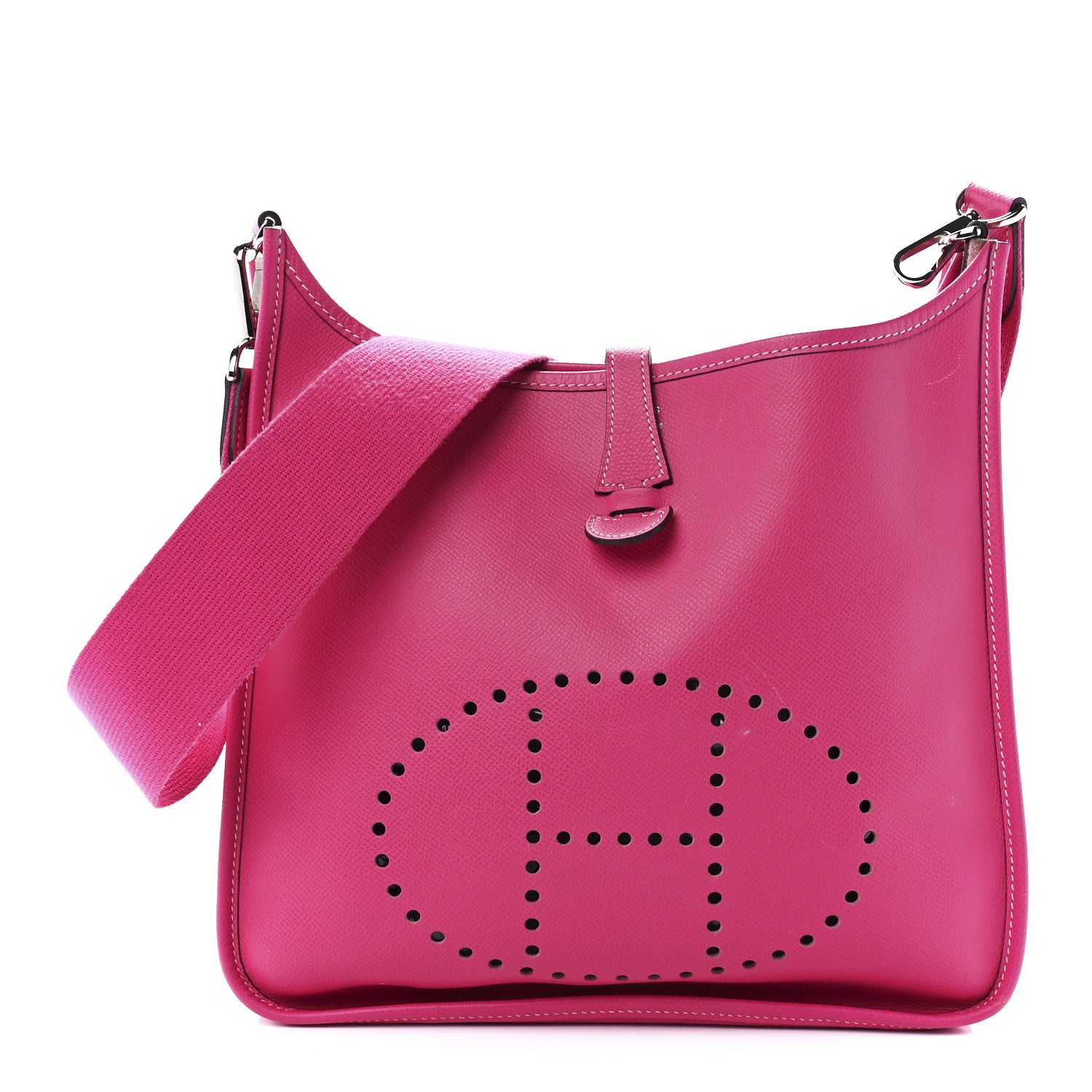 Hermes Epsom Evelyne PM Rose Tyrien 1 of 11